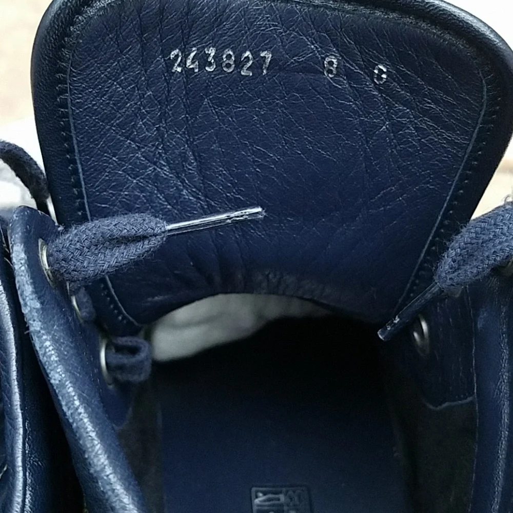 Gucci  Croc Embossed Leather Sneakers